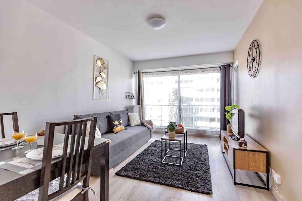 Appartement Avec Parking Et Terrasse Metro 7 Et Paris Вільжуїф Екстер'єр фото