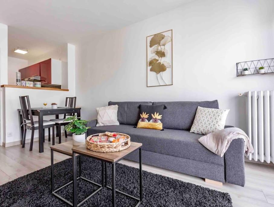 Appartement Avec Parking Et Terrasse Metro 7 Et Paris Вільжуїф Екстер'єр фото