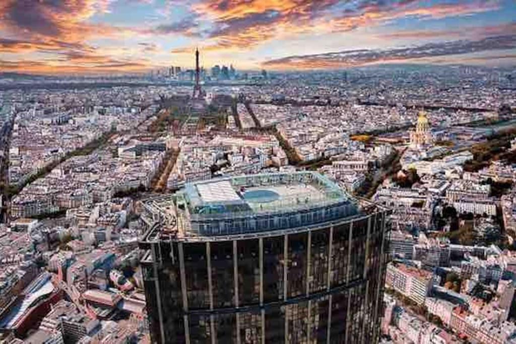 Appartement Avec Parking Et Terrasse Metro 7 Et Paris Вільжуїф Екстер'єр фото